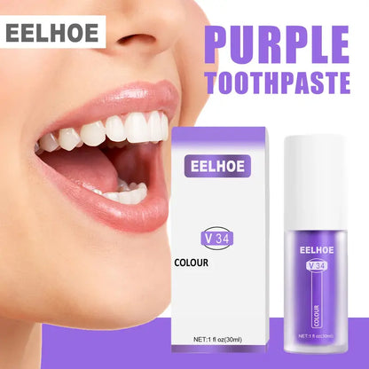 EELHOE Purple Toothpaste-2PCS