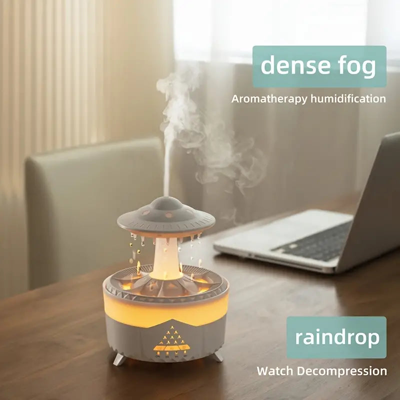 Relaxing Raindrop Aromatherapy Essential Oil Diffuser Machine