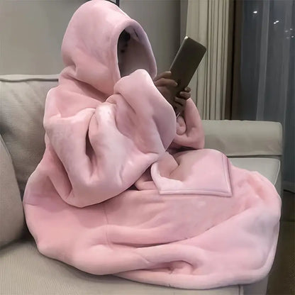 Blanket with Kangaroo Pocket