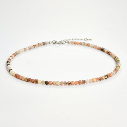 10 colored tourmaline beaded necklaces