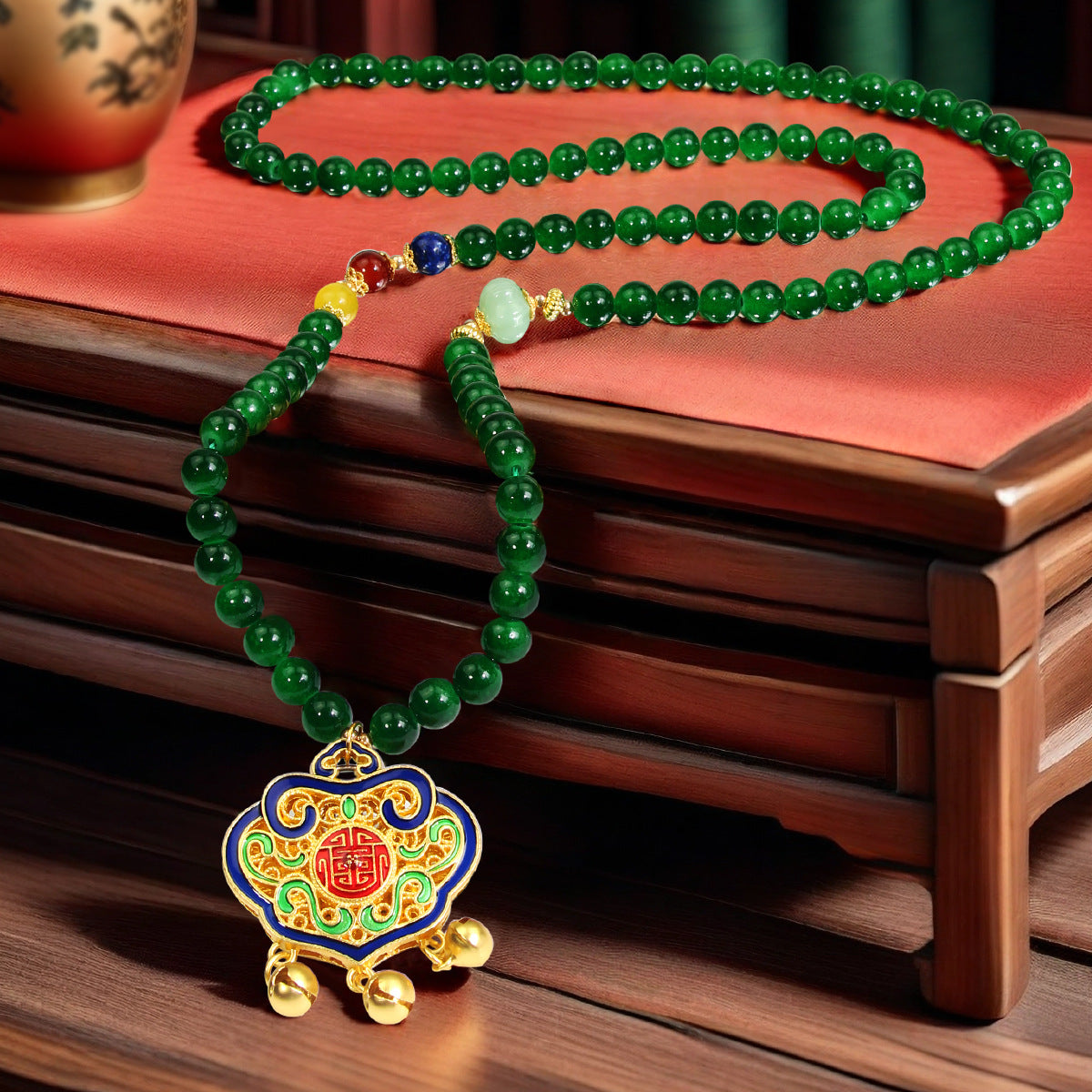 Chinese style necklace