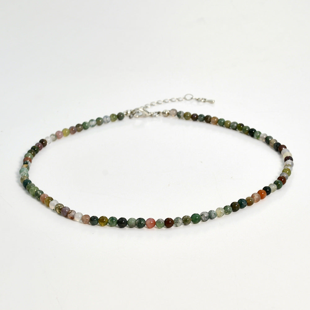 10 colored tourmaline beaded necklaces