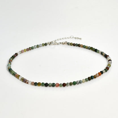 10 colored tourmaline beaded necklaces