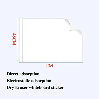 Erasable Wall Whiteboard Sticker